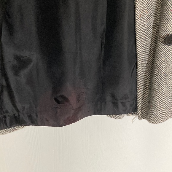 Vintage Miss New Yorker herringbone coat - Picture 4 of 4